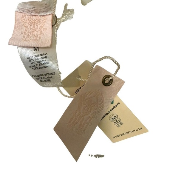 We Are HAH free people womens bra medium white lace Got Ur Back B - Picture 5 of 5